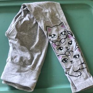 Justice Cat Leggings size 10